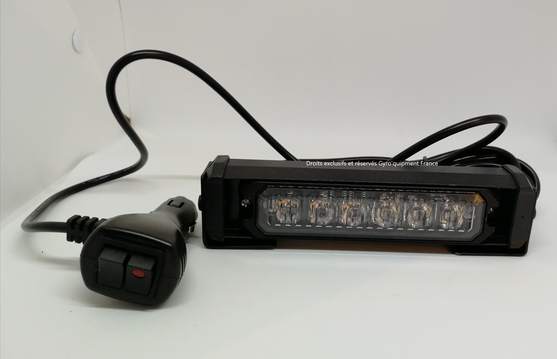 Feu de pare-brise stroboscopique Orange à led pour intervention