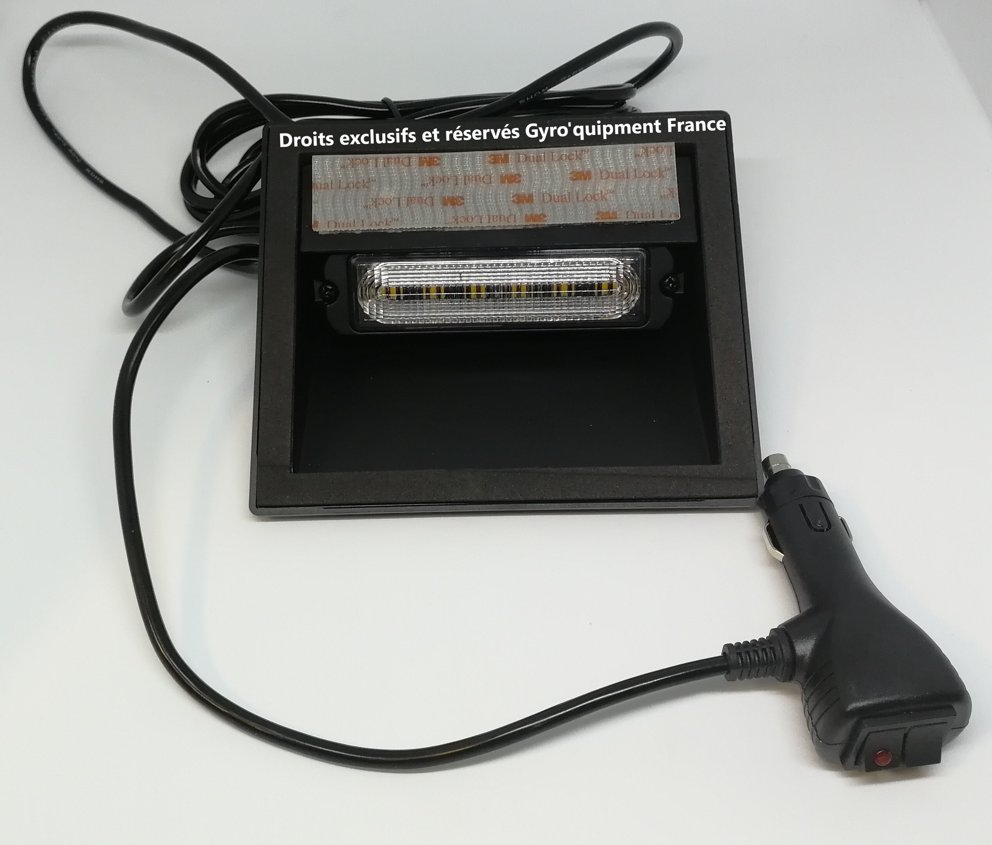 Feu stroboscopique de pare-brise à Led Bitension 12-24V Orange