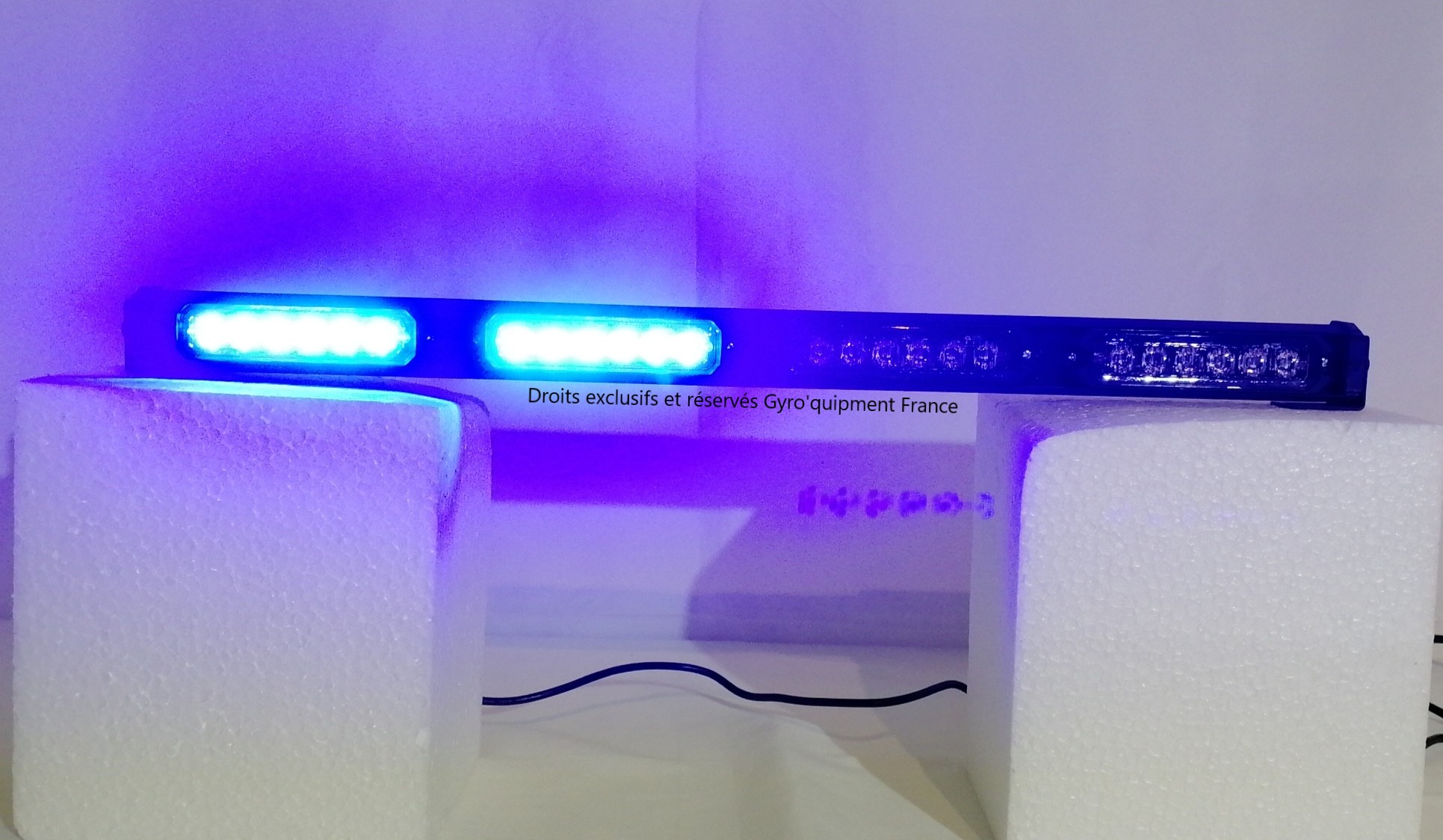 Rampe arrière défilante pour voiture défilante 12 V Gyrophare