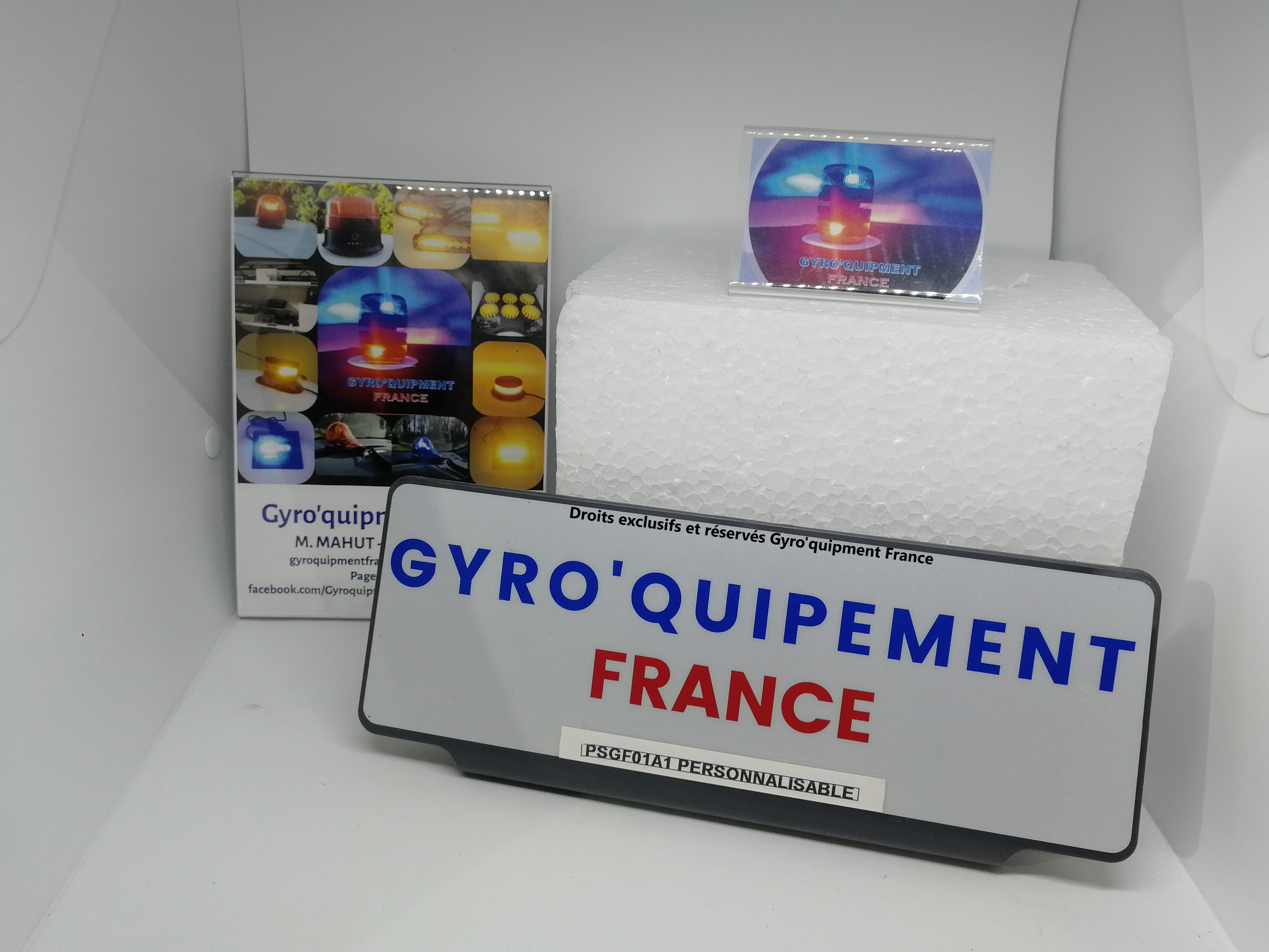 Pare-soleil clipsable personnalisable à souhait auto camion